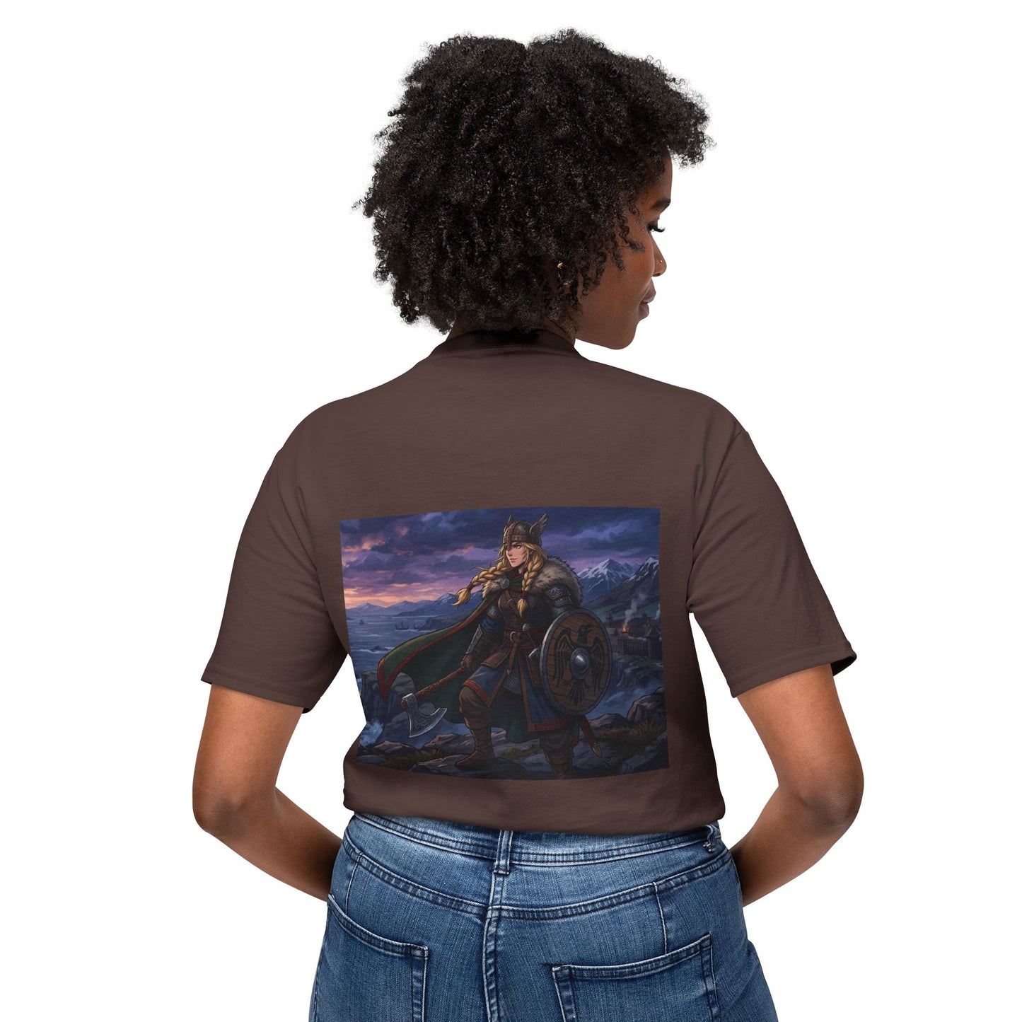 Viking Warrior Graphic T-Shirt