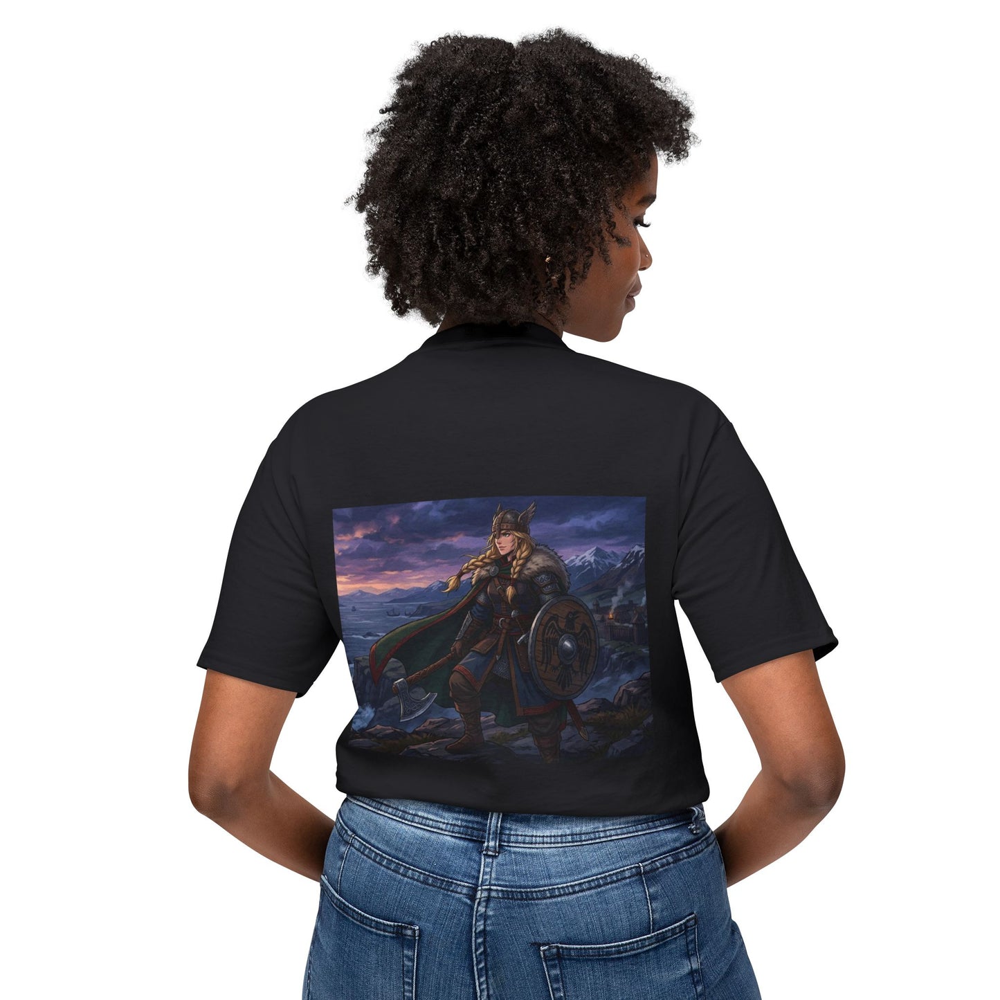 Viking Warrior Graphic T-Shirt