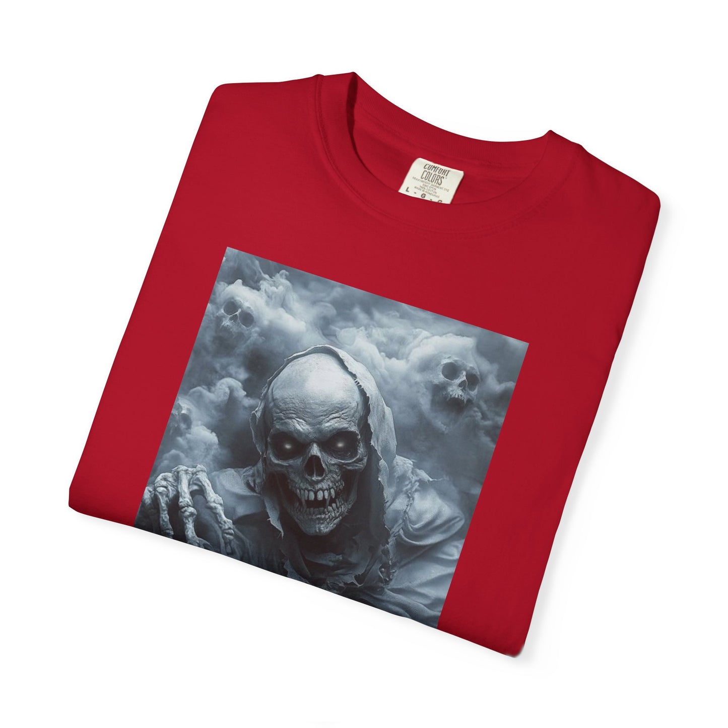 Grim Reaper Skull T-Shirt — RIP Horror Graphic Tee