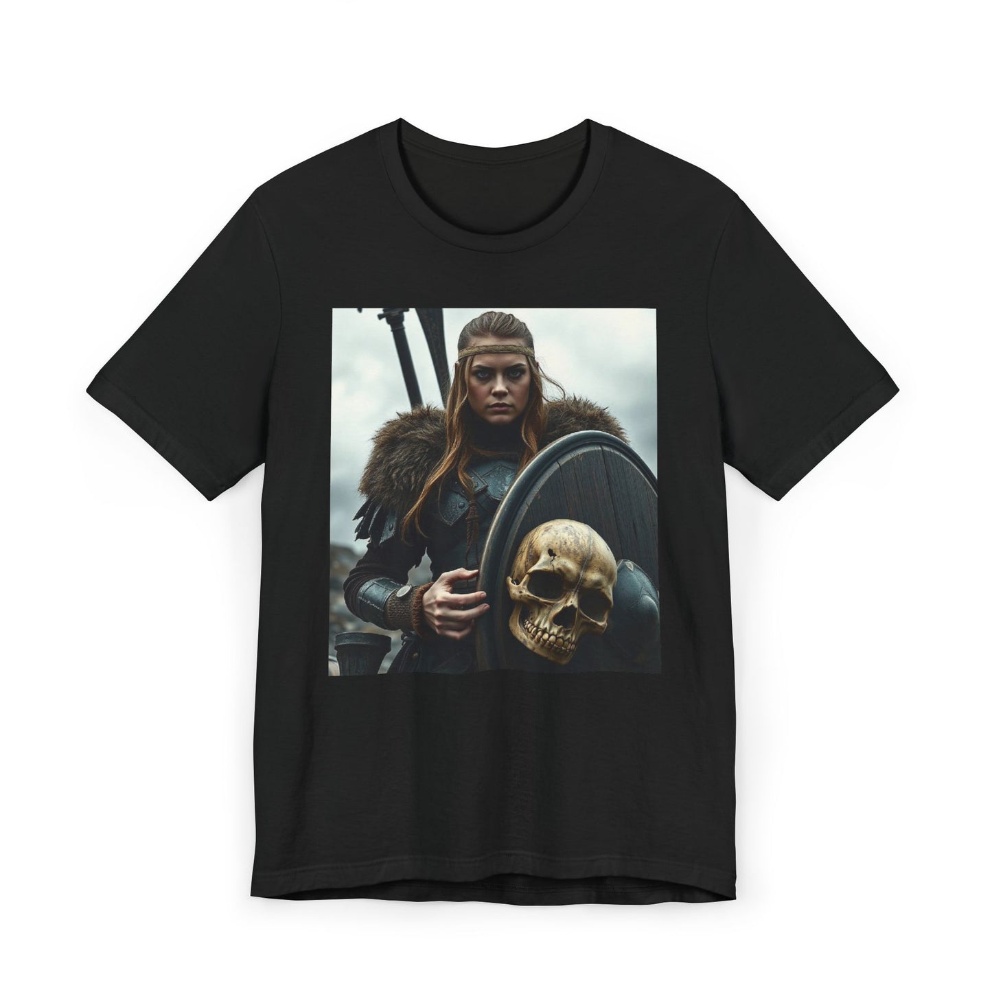 Viking Warrior Skull T-Shirt
