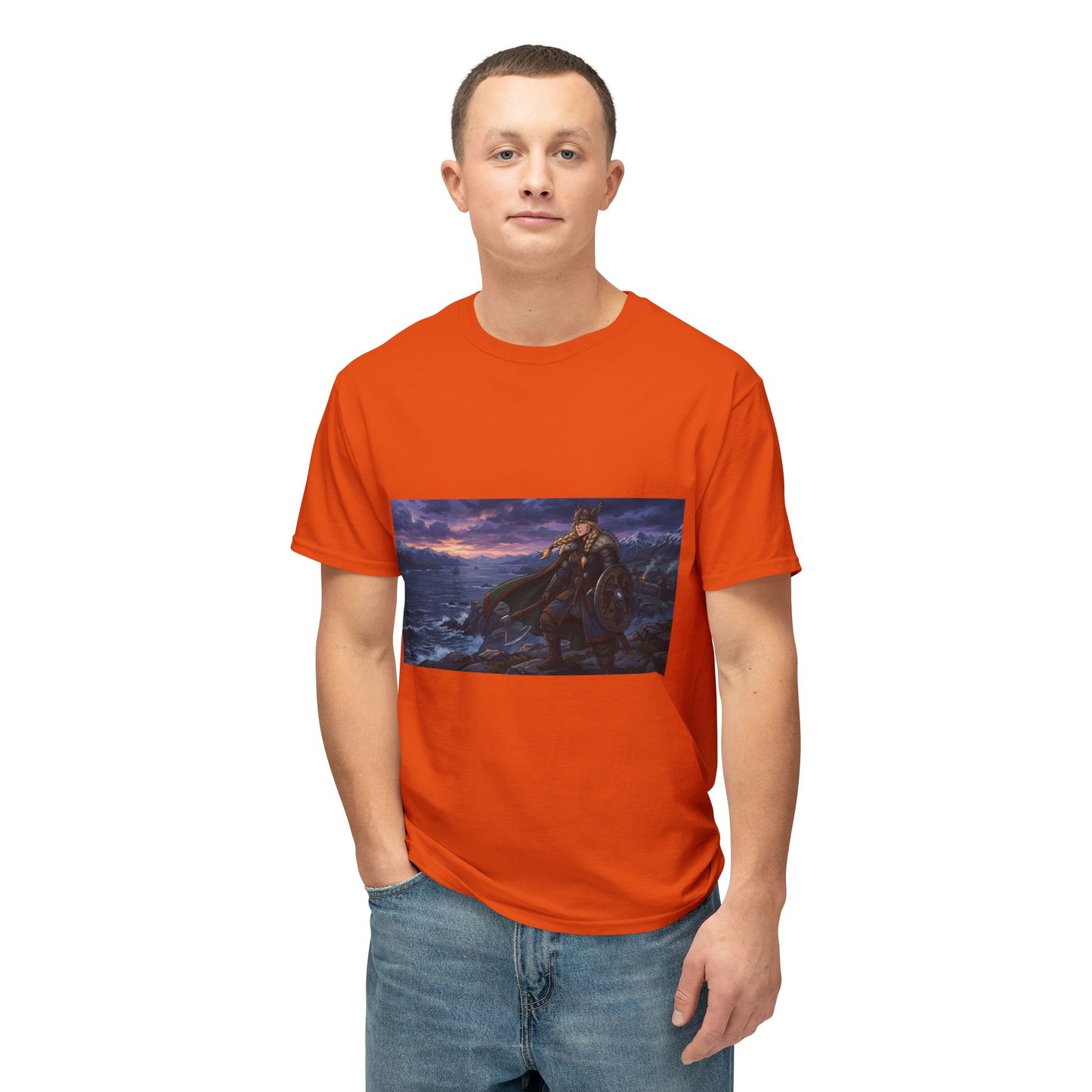Viking Warrior Graphic T-Shirt