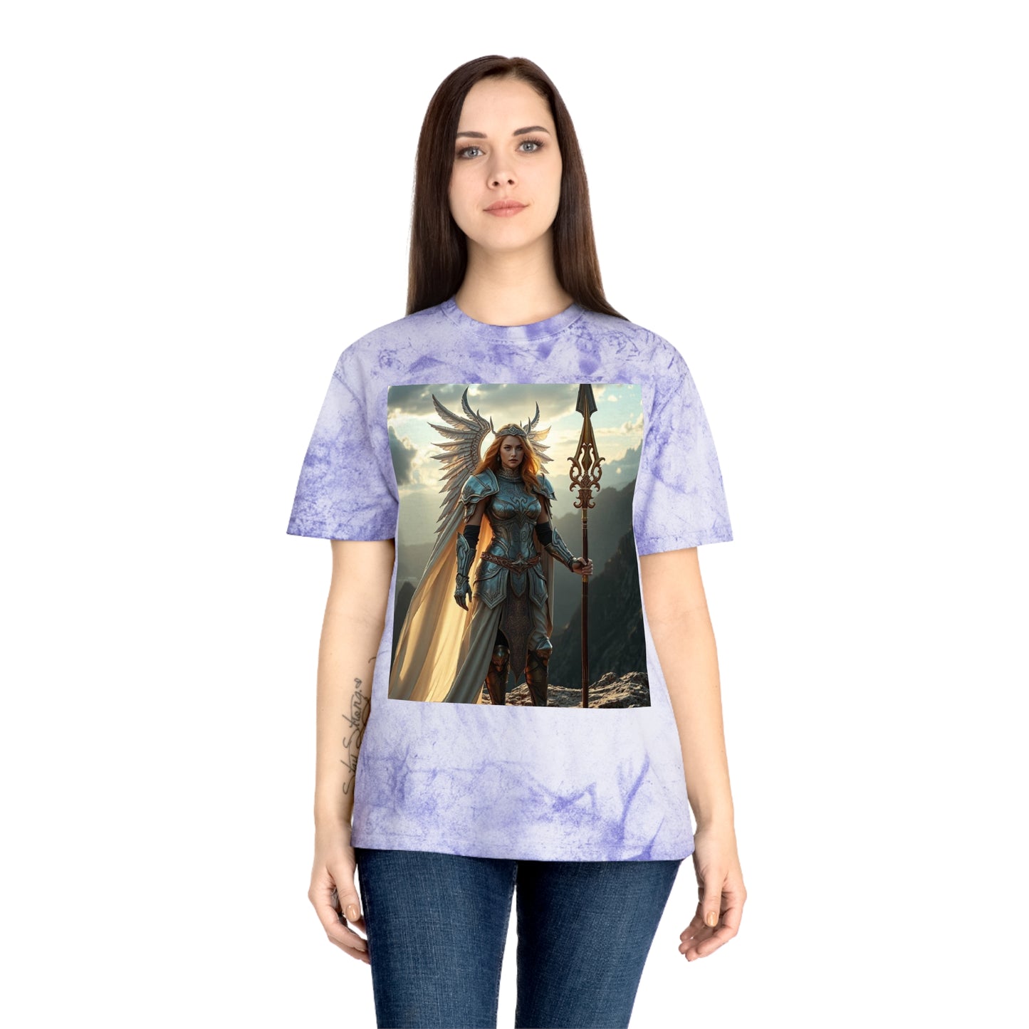 Valkyrie Warrior Graphic T‑Shirt