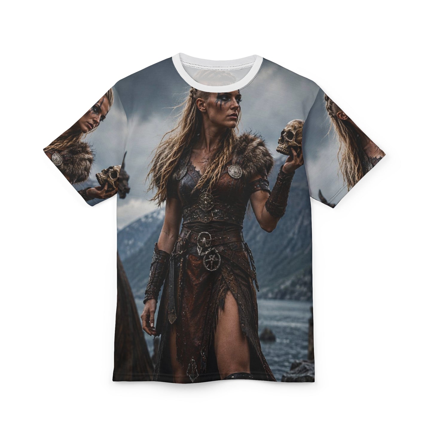 Viking Shieldmaiden All-Over Print Tee