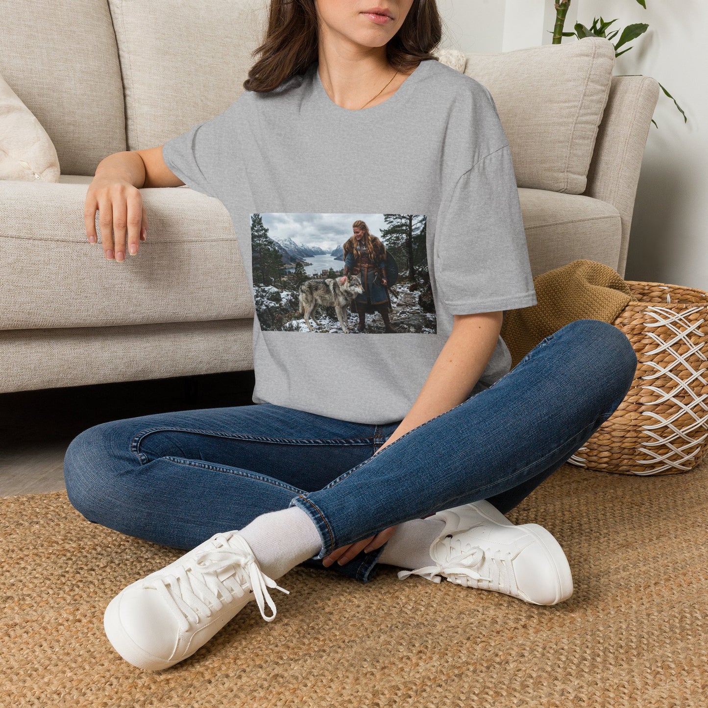 Photo Mountain Adventure T-Shirt — Scenic Hiking Landscape Tee