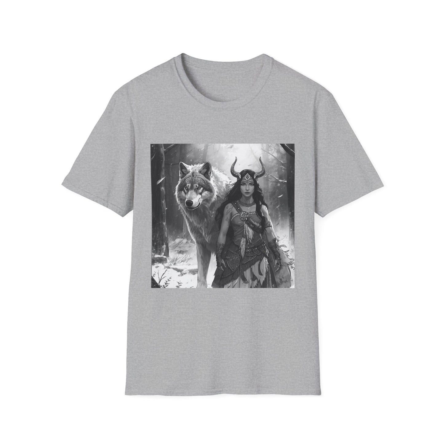 Valkyrie & Wolf Graphic T‑Shirt