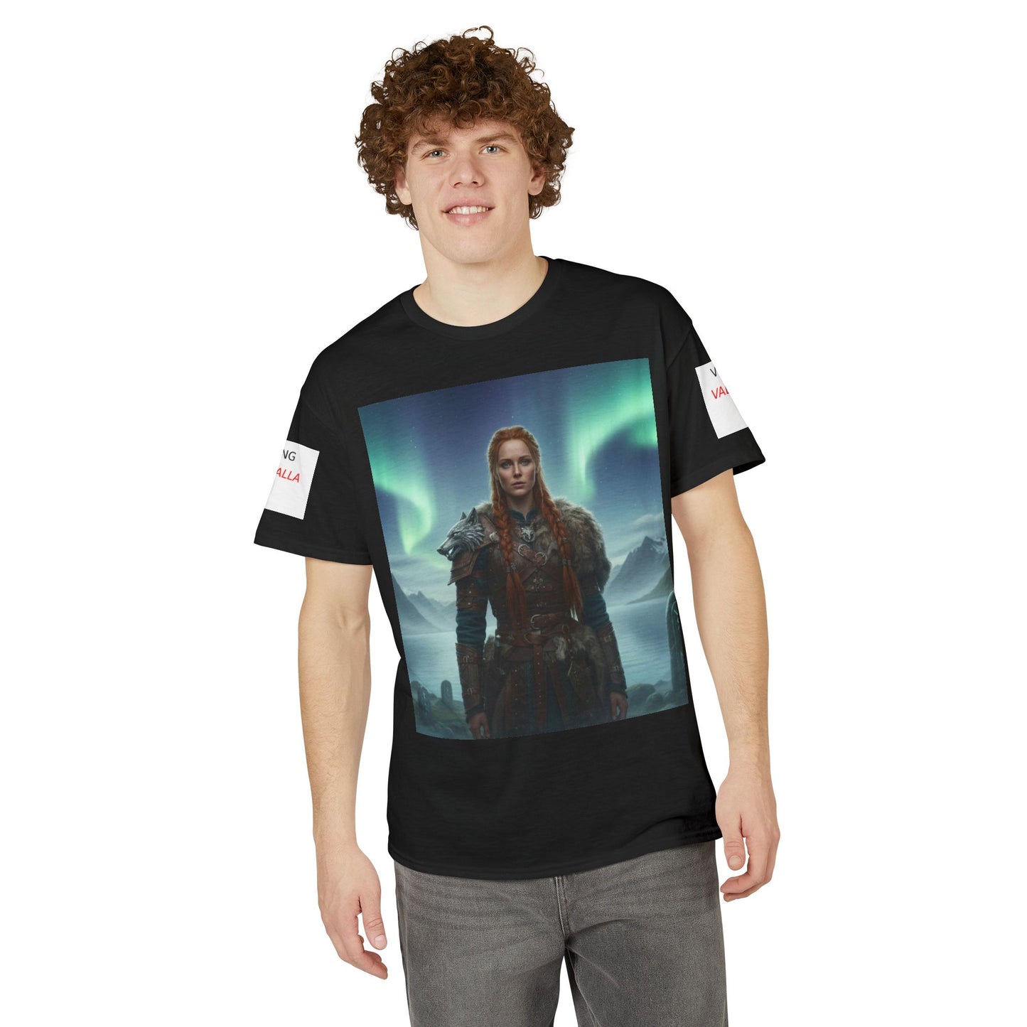 Viking Warrior Aurora T-Shirt